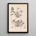 Herbier de la flore française Pl0089 - Louis Antoine Cusin — cuadro enmarcado en la pared