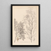 Herbier de la flore française Pl0158 - Louis Antoine Cusin — cuadro enmarcado en la pared
