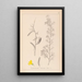 Herbier de la flore française Pl0168 - Louis Antoine Cusin — cuadro enmarcado en la pared