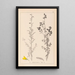 Herbier de la flore française Pl0205 - Louis Antoine Cusin — cuadro enmarcado en la pared