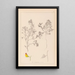 Herbier de la flore française Pl0216 - Louis Antoine Cusin — cuadro enmarcado en la pared