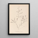 Herbier de la flore française Pl0227 - Louis Antoine Cusin — cuadro enmarcado en la pared