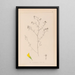 Herbier de la flore française Pl0253 - Louis Antoine Cusin — cuadro enmarcado en la pared