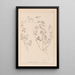 Herbier de la flore française Pl0273 - Louis Antoine Cusin — cuadro enmarcado en la pared