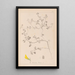 Herbier de la flore française Pl0290 - Louis Antoine Cusin — framed artwork on a wall