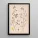 Herbier de la flore française Pl0291 - Louis Antoine Cusin — cuadro enmarcado en la pared