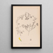 Herbier de la flore française Pl0292 - Louis Antoine Cusin — cuadro enmarcado en la pared