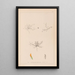 Herbier de la flore française Pl0299 - Louis Antoine Cusin — framed artwork on a wall