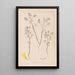 Herbier de la flore française Pl0300 - Louis Antoine Cusin — cuadro enmarcado en la pared