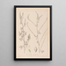 Herbier de la flore française Pl0311 - Louis Antoine Cusin — cuadro enmarcado en la pared