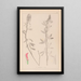 Herbier de la flore française Pl0318 - Louis Antoine Cusin — framed artwork on a wall