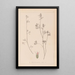 Herbier de la flore française Pl0340 - Louis Antoine Cusin — cuadro enmarcado en la pared