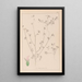 Herbier de la flore française Pl0341 - Louis Antoine Cusin — cuadro enmarcado en la pared