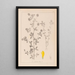 Herbier de la flore française Pl0370 - Louis Antoine Cusin — cuadro enmarcado en la pared
