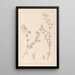 Herbier de la flore française Pl0382 - Louis Antoine Cusin — cuadro enmarcado en la pared