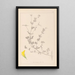 Herbier de la flore française Pl0389 - Louis Antoine Cusin — framed artwork on a wall