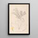 Herbier de la flore française Pl0395 - Louis Antoine Cusin — cuadro enmarcado en la pared