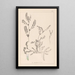 Herbier de la flore française Pl0400 - Louis Antoine Cusin — cuadro enmarcado en la pared