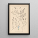 Herbier de la flore française Pl0431 - Louis Antoine Cusin — cuadro enmarcado en la pared