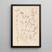 Herbier de la flore française Pl0456 - Louis Antoine Cusin — framed artwork on a wall