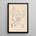 Herbier de la flore française Pl0460 - Louis Antoine Cusin — framed artwork on a wall