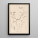 Herbier de la flore française Pl0477 - Louis Antoine Cusin — framed artwork on a wall