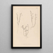 Herbier de la flore française Pl0489 - Louis Antoine Cusin — framed artwork on a wall