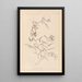 Herbier de la flore française Pl0496 - Louis Antoine Cusin — cuadro enmarcado en la pared
