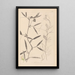 Herbier de la flore française Pl0503 - Louis Antoine Cusin — framed artwork on a wall