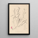 Herbier de la flore française Pl0523 - Louis Antoine Cusin — cuadro enmarcado en la pared