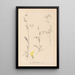 Herbier de la flore française Pl0543 - Louis Antoine Cusin — framed artwork on a wall