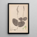 Herbier de la flore française Pl0991 - Louis Antoine Cusin — framed artwork on a wall