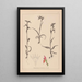 Herbier de la flore française Pl1008 - Louis Antoine Cusin — cuadro enmarcado en la pared