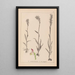 Herbier de la flore française Pl1025 - Louis Antoine Cusin — framed artwork on a wall