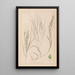 Herbier de la flore française Pl1086 - Louis Antoine Cusin — framed artwork on a wall