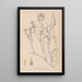 Herbier de la flore française Pl1094 - Louis Antoine Cusin — cuadro enmarcado en la pared