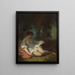 Los lectores en un parque - Louis Antoine Estachon | Cuadro — cuadro enmarcado en la pared