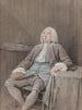 retrato presunto del marqués de Reverseaux sentado - Louis Aubert — vista de la obra