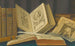 Excepté un homme vivant, il n'y a rien de plus merveilleux que les livres - Louis Block — artwork view