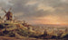 Paris view of Montmartre Hill - Louis Daguerre — artwork view
