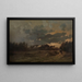 Tormenta - Louis Derickx — cuadro enmarcado en la pared