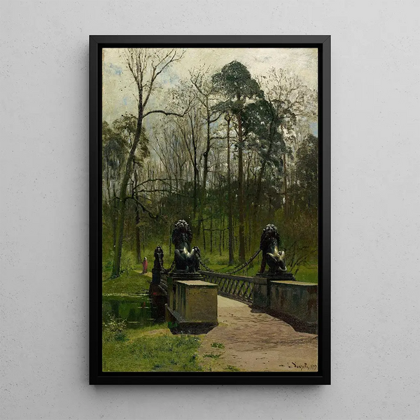 Louis Douzette - Lwenbrcke im Tiergarten.webp