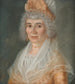 Marguerite Viger esposa de Pierre Berthelet - Louis Dulongpré — vista de la obra