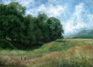 Louis Eysen - Feldweg bei Kronberg im Taunus.webp