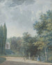 Vista del parque - Louis Gabriel Moreau — vista de la obra