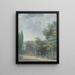 Vista del parque - Louis Gabriel Moreau — cuadro enmarcado en la pared