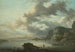 Marine landscape painting - Louis Gabriel Moreau — artwork view
