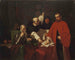 The Oath of Vargas before the Duke of Alba - Louis Gallait — artwork view
