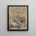 St Michael's Mount Utrecht - Louis Haghe — cuadro enmarcado en la pared