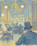 En El Café - Louis Hayet — vista de la obra